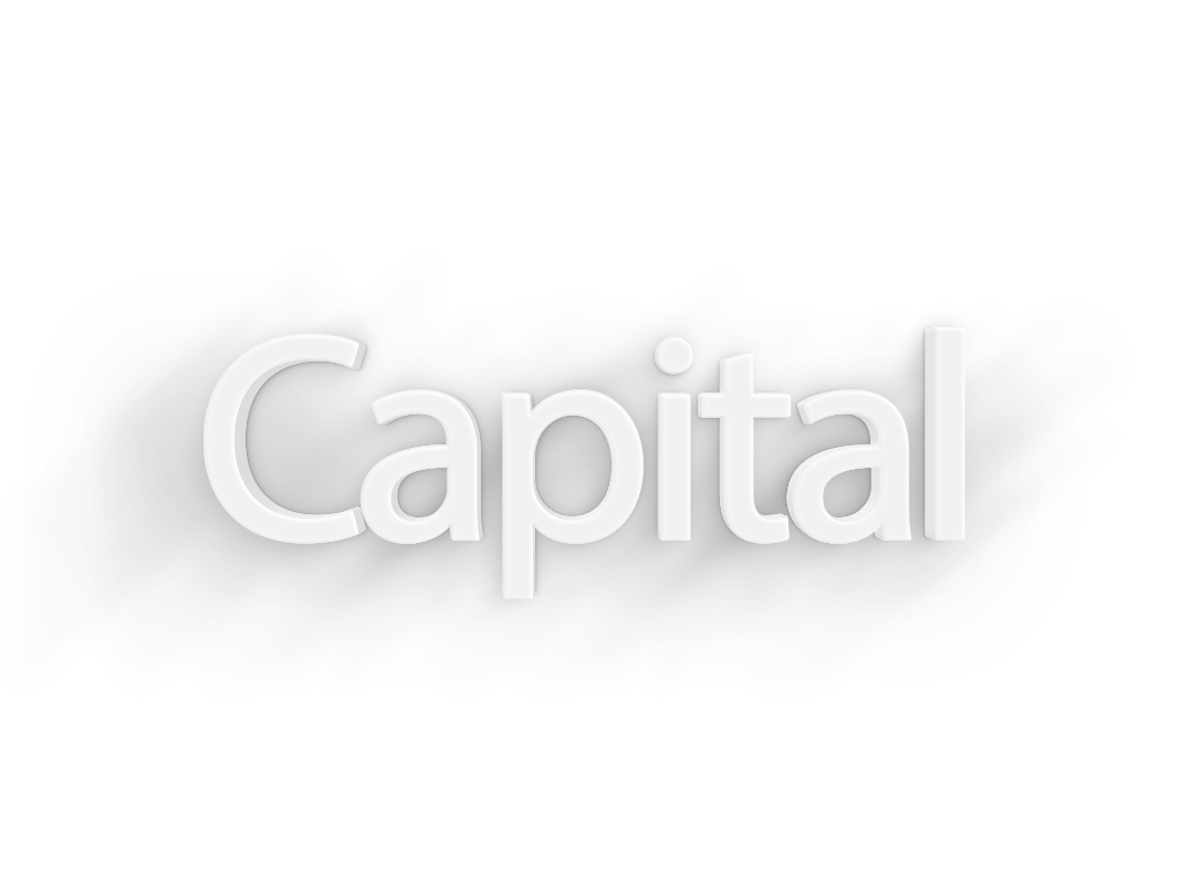 Capital png, word Capital png, Capital word png, Capital text png, Capital font png, word Capital text effects typography PNG transparent images